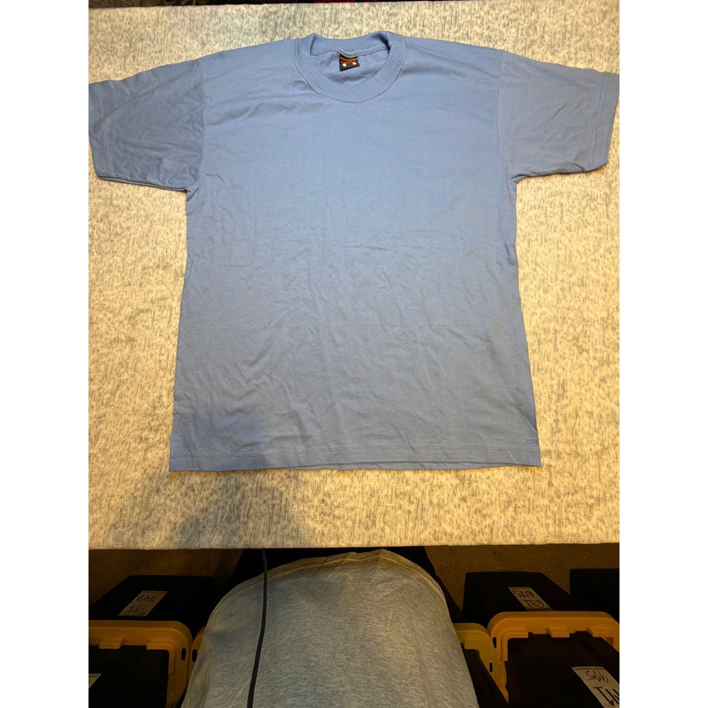 Codice Sportswear T Shirt Blue Crew Neck Short Sleeve Casual Basic Top NWOT